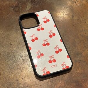 Evry Jewels Cherry Glitter Phone Case